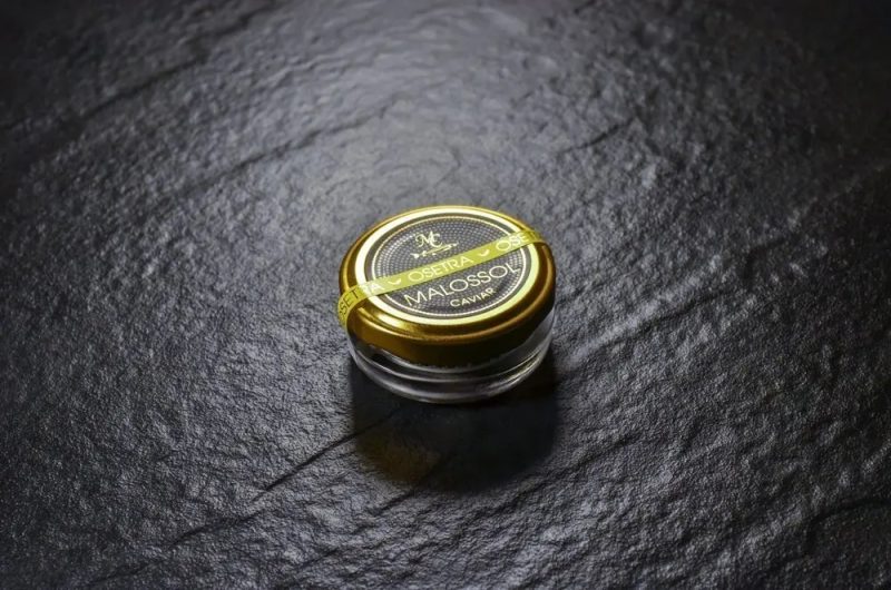 18g Siberian Osetra Malossol Caviar from Mottra