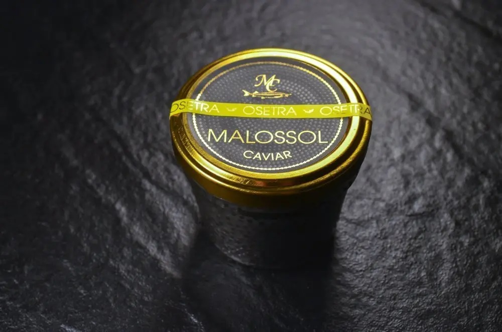 90g Siberian Osetra Malossol Caviar from Mottra