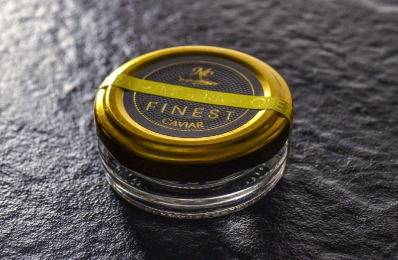 18g Finest Siberian Osetra Caviar from Mottra