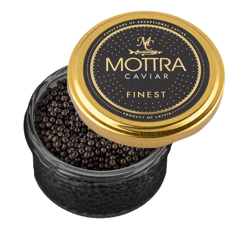 Mottra Finest black caviar (Osetra)