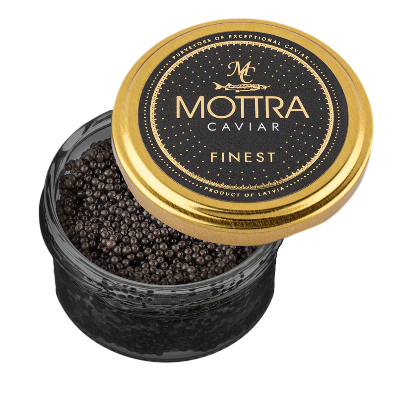 Mottra Finest black caviar (Sterlet)